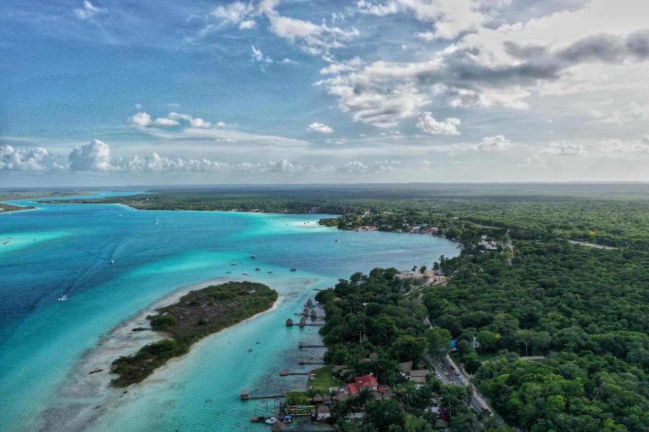 Tortuga Bacalar Bed and Breakfast Exterior foto
