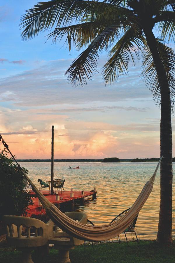 Tortuga Bacalar Bed and Breakfast Exterior foto