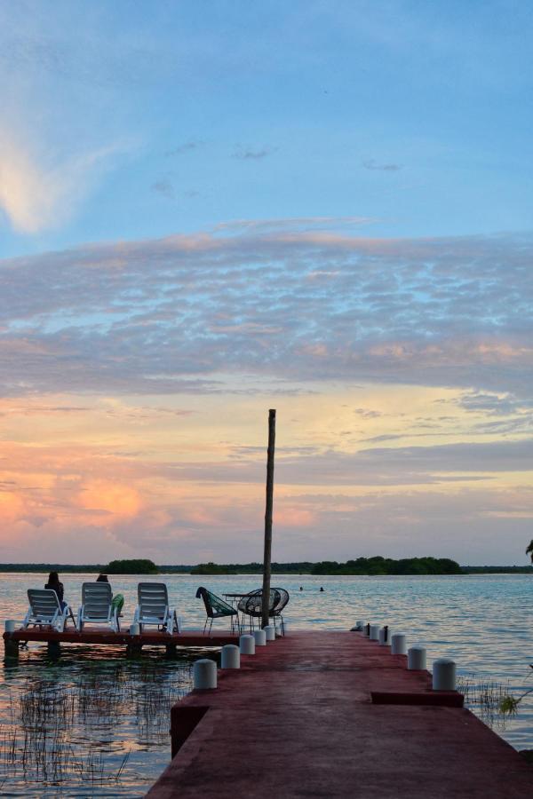 Tortuga Bacalar Bed and Breakfast Exterior foto
