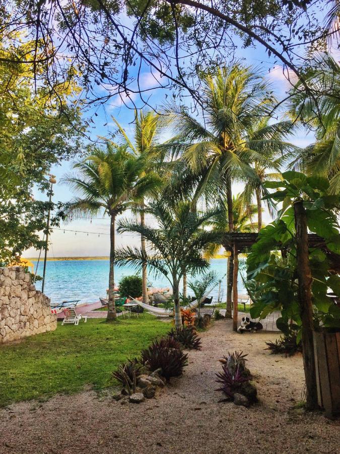 Tortuga Bacalar Bed and Breakfast Exterior foto