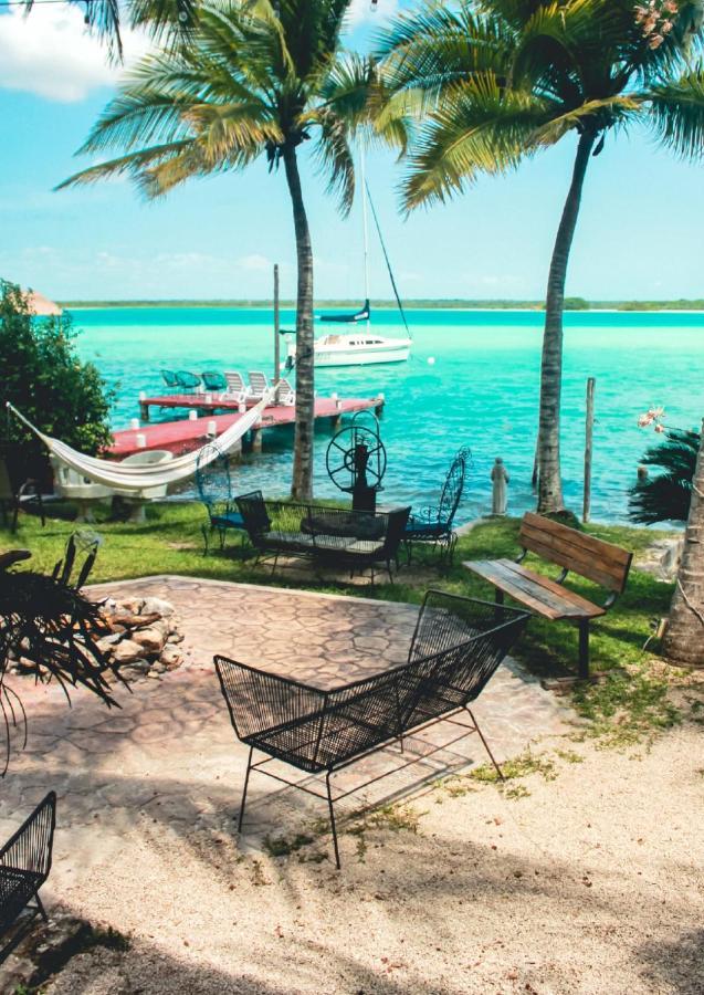 Tortuga Bacalar Bed and Breakfast Exterior foto
