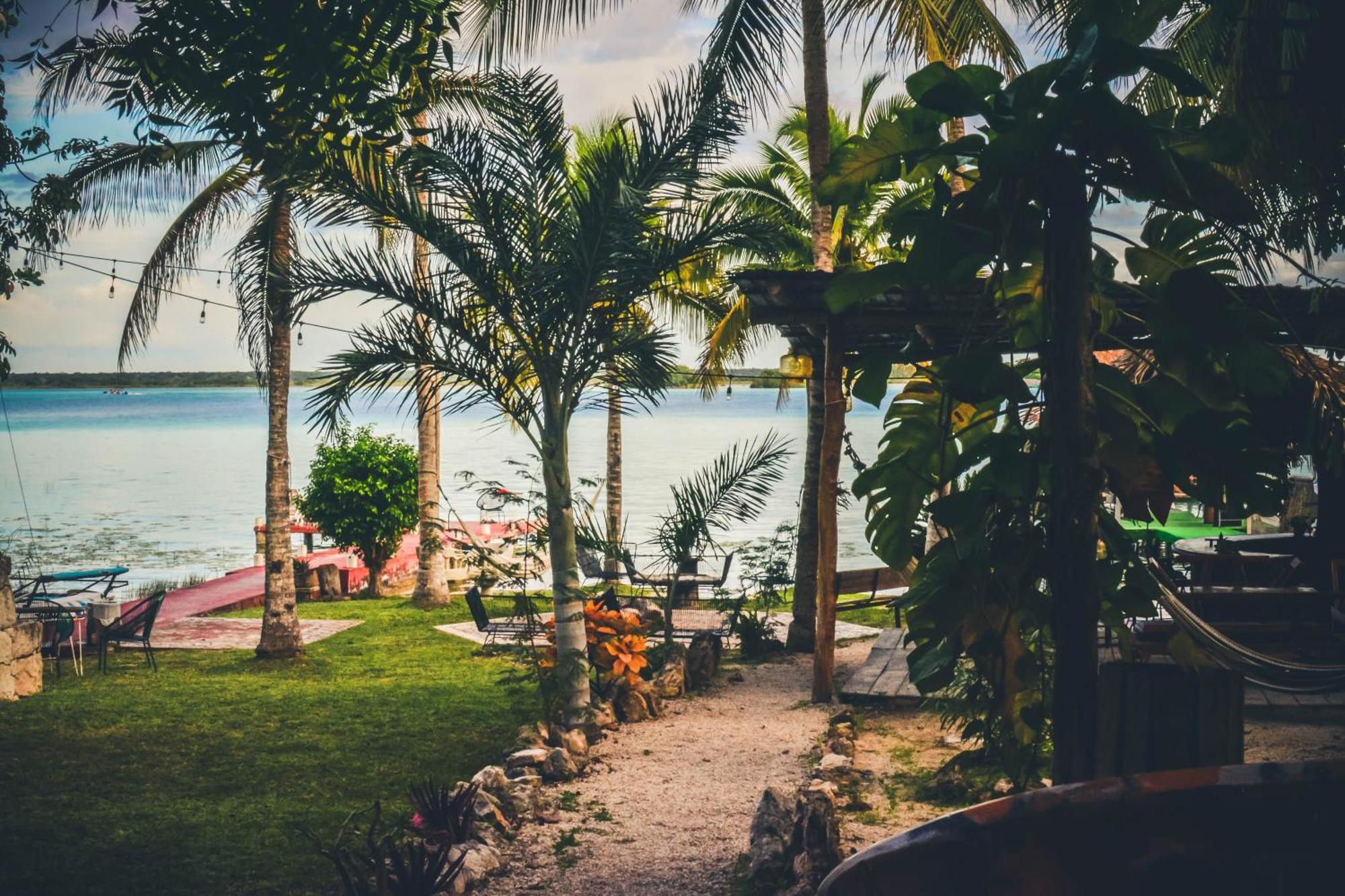 Tortuga Bacalar Bed and Breakfast Exterior foto