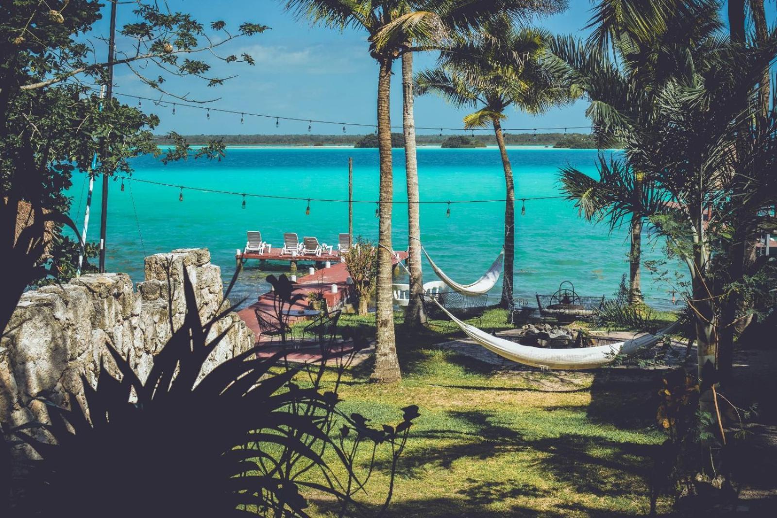 Tortuga Bacalar Bed and Breakfast Exterior foto