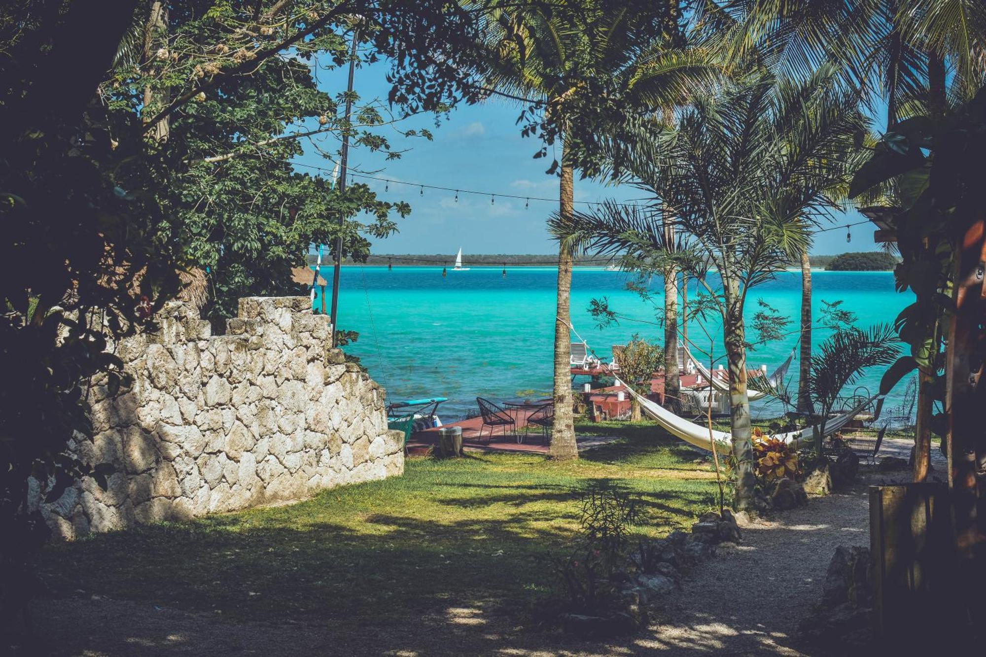 Tortuga Bacalar Bed and Breakfast Exterior foto