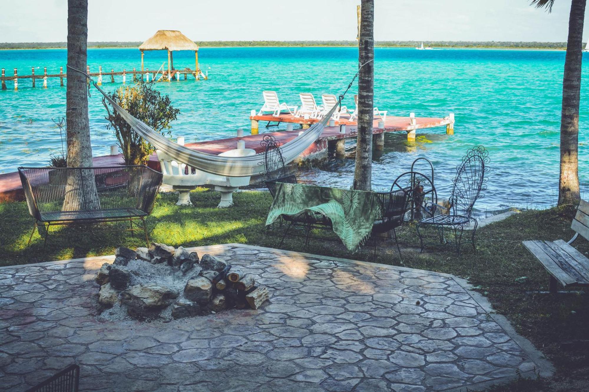 Tortuga Bacalar Bed and Breakfast Exterior foto
